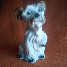 Bibelou/figurină de porțelan fin, vintage - Zdreanță, cel cu ochii de faianță