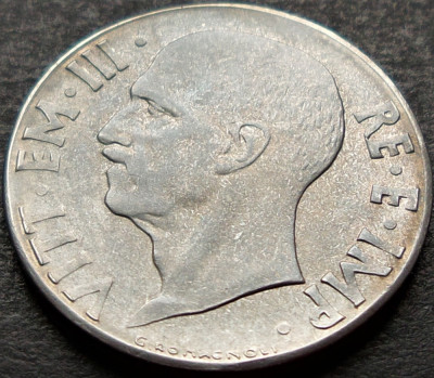Moneda istorica 20 CENTESIMI - ITALIA FASCISTA, Anul 1942 *cod 388 A foto