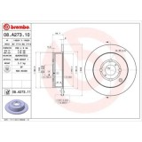 Set discuri frana Toyota Corolla E12 ), Corolla Estate ( E12 ), Corolla Verso ( E12 ), Highlander (Gsu7, Yaris ( P1 ), Yaris Verso ( P2 )), punte spa