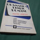 Cumpara ieftin GRAMATICA LIMBII ROMANE PENTRU ADMITERE -AUGUSTIN MACARIE