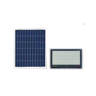 Reflector luminos cu celula fotovoltaica eMazing, detector de lumina, rezistent la apa, 96 surse LED integrate, 30W, 17x13 cm, IP67, stil contemporan, foto