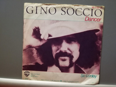 Gino Soccio &amp;ndash; Dancer/So Lonley (1979/Warner/RFG) - Vinil Single pe &amp;#039;7/NM foto