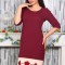 Rochie eleganta Vilma bordoMarimea