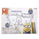 Poster de colorat Minions, Disney