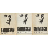 M. EMINESCU, POEZII, VOL. I - II - III, EDITIE CRITICA de D. MURARASU, 1982