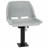 VidaXL Scaun barcă, cu piedestal pivotant la 360&deg;