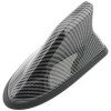 Antena radio AM-FM tip coada de rechin, pentru diverse masini din gama VAG, BMW, negru, carbon, Oem
