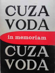 IN MEMORIAM CUZA VODA-COORDONATORI: L. BOICU, GH. PLATON, AL. ZUB foto