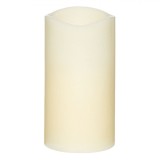 Lumanare LED decorativa, Ecru, 8x15 cm