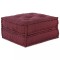 vidaXL Puf modular Maroon 70x70x36 țesătură 4019031