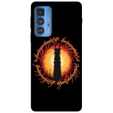 Husa compatibila cu Motorola Moto G71 5G model Sauron Lord Of the Rings, Silicon, TPU, Viceversa, Transparent, Carcasa