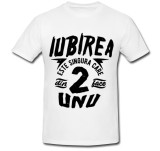 Cumpara ieftin Tricou &quot; Iubirea este singura care face din 2, 1 &quot;