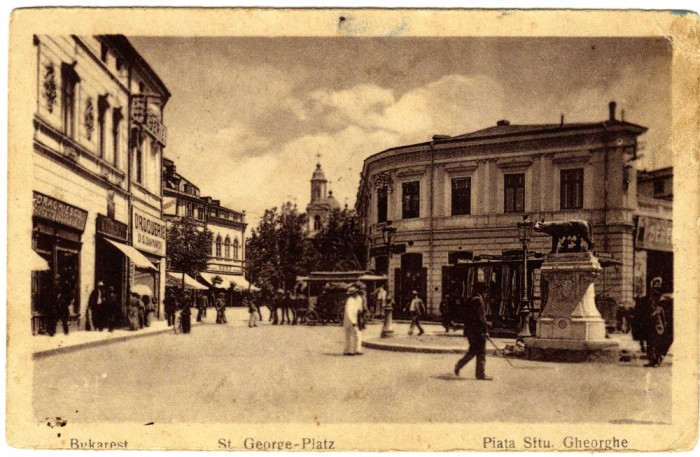 SV * Bucuresti * PIATA SFANTUL GHEORGHE * interbelica