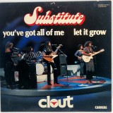 Clout &lrm;&ndash; Substitute NM / VG+ vinil, LP, disc pop rock, disco - Carrere, germania, 1978