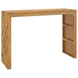 Cumpara ieftin Consola 110x35x75 cm din lemn masiv de tec