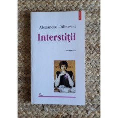 INTERSTITII - ALEXANDRU CALINESCU , 1998