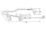 Senzor ABS / turatie roata TOYOTA COROLLA Verso (ZER, ZZE12, R1) (2004 - 2009) BOSCH 0 265 006 676