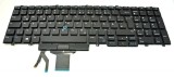 Tastatura laptop Dell Latitude E5550 Black Backlight Without Frame Germania