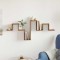 vidaXL Raft de perete Lemn vechi 104,5 x 10 x 43 cm Lemn compozit