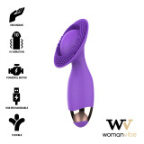 Vibrator Womanvibe Puppy, pentru femei, 10 Vibratii, reincarcare USB, 7500 rpm, 14,4 cm