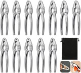Set de 12 spargatoare de nuci /crabi PetierWeit, otel inoxidabil/argintiu, 15 cm