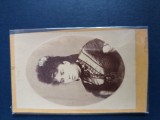 fotografie celebru atelier Romania Regala , anii 1880 .De colectie .