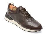 Cumpara ieftin Pantofi sport LE COLONEL maro, 66461, din piele naturala