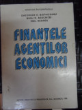 Finantele Agentilor Economici - Gh.d. Bistriceanu M.n.adochitei E. Negrea ,548469