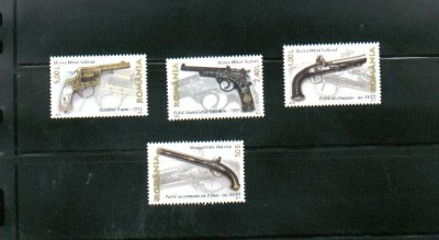 ROMANIA 2008 - ARME DE FOC DIN MUZEUL MILITAR - LP 1794 foto