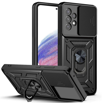 Husa pentru Samsung Galaxy A53 5G, Techsuit CamShield Series, Black foto