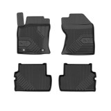 Covorase Auto Tip Tavita Frogum No. 77 Dedicate Ford Focus Mk1 1998-2004 TPE Cauciuc Negru Margine Ridicata 4cm Impermeabil