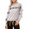 E851-182 Bluza casual cu labute si panglici colorate