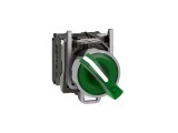 Comutator Rotativ 22mm Verde LED 230V