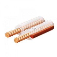 Cablu pentru difuzor, transparent, 2x0,5 mm, 100 m rola foto