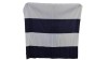 Perdea Dus Mdesign 170x180 cm Bleumarin/Alb - RESIGILATĂ - Impermeabilă, Antimucegai, Baie Standard
