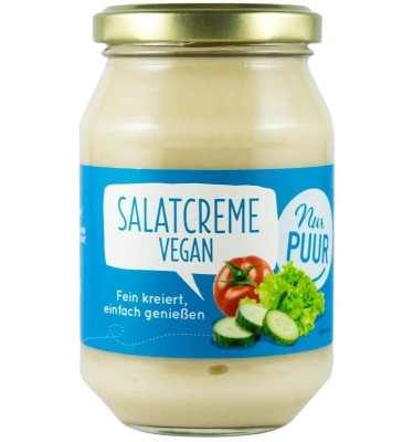 Crema Vegana pentru Salata Bio Nur Puur 250ml foto