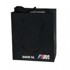 Geanta Cadou Hartie Oe Bmw M Negru 81852208349 foto