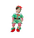 Costum Elf (Spiridus) pentru copii 3-4 ani (92/104 cm)