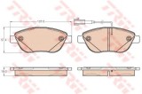 Set placute frana,frana disc FIAT LINEA (323) (2007 - 2016) TRW GDB2001