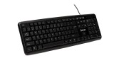 TASTATURA SPACER USB, 104 taste, anti-spill, black, &quot;SPKB-520&quot; (timbru verde 0.8 lei)