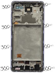 Display Samsung SM-A725 / A726 A72 VIOLET ( Service Pack )