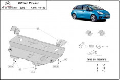 Scut motor metalic Citroen C4 Picasso 2008-2018 foto