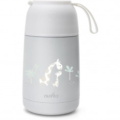 Nuvita Thermos termos cu suport din silicon White 500 ml