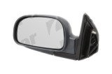 Oglinda exterioara Hyundai Santa Fe (Cm), 04.2003-06.2004, partea Stanga, culoare sticla crom , sticla convexa, cu carcasa grunduita, cu incalzire, a