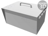 Carcasă Ventilată din Oțel 518x298x245 mm