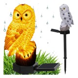 Lampa solara de gradina cu bufnita LED si panou reglabil Gardlov