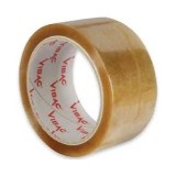 Banda Adeziva Solvent, Vibac, 48mmx60m , Transparenta , 36 role/cutie