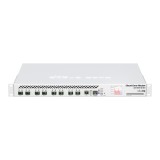 Cumpara ieftin Cloud Core Router, 8 x SFP+, 1 x Gigabit, RouterOS L6, 1U - MikroTik CCR1072-1G-8S+