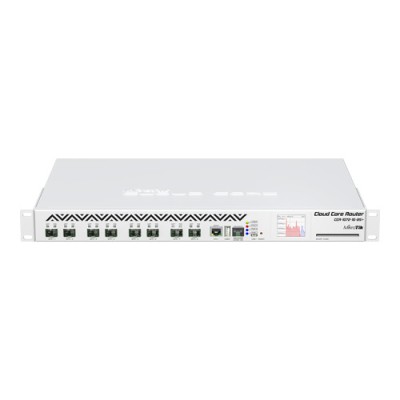 Cloud Core Router, 8 x SFP+, 1 x Gigabit, RouterOS L6, 1U - MikroTik CCR1072-1G-8S+ foto