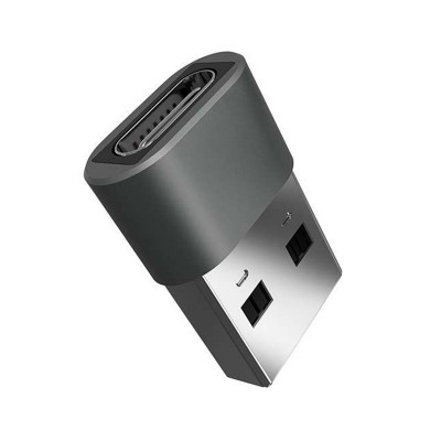 Adaptor USB tata - USB TYPE C mama incarcare/sincronizare metal V-TAC foto